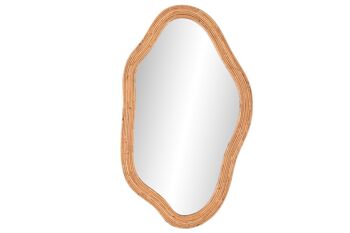 MIROIR RATAN CRISTAL 71X2X120,5 NATUREL ES212281 1