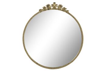 MIROIR EN RÉSINE 80,5X2,5X88,5 OR ES205991 1