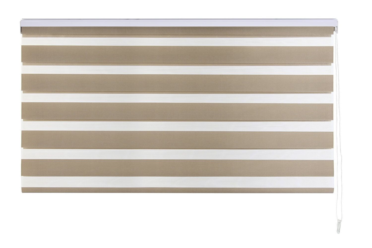 TENDA PVC POLIESTERE 160X190 110 MARRONE GIORNO-NOTTE TX202015