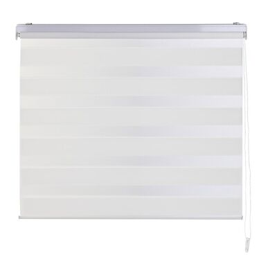 STORE PVC POLYESTER 80X190 110 BLANC JOUR-NUIT TX202007