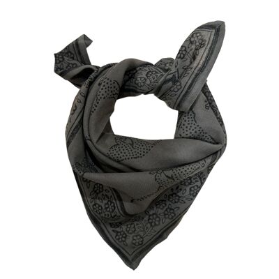 Foulard Leo Charbon Kids