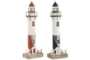 PHARE EN BOIS 11X7.5X36.5 2 SURT. LM210857 1