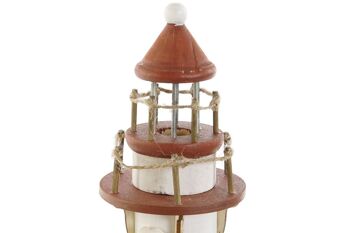 PHARE EN BOIS 11X7.5X36.5 2 SURT. LM210857 2