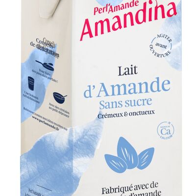 AMANDINA WITHOUT SUGAR Almond milk 1L