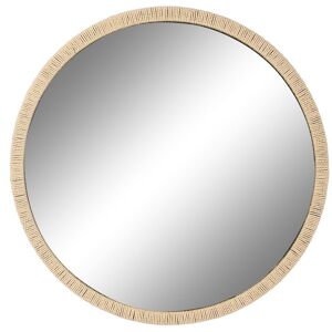 MIROIR CORDE DE SAPIN 80X3,5X80 NATUREL MB209212