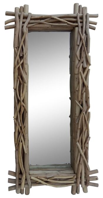 MIROIR EUCALYPTUS 70X10X150 ES213021