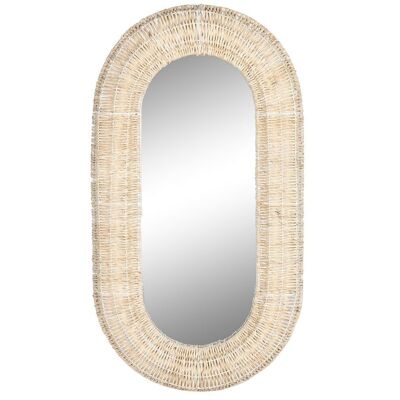Specchio in Fibra 69X8.5X128.5 Naturale ES211835