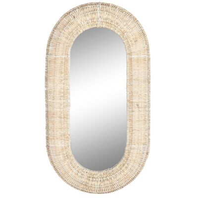 Fiber Mirror 69X8.5X128.5 Natural ES211835