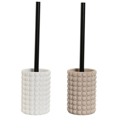 RESIN METAL BRUSH HOLDER 10X10X36 2 ASSORT. PB211700