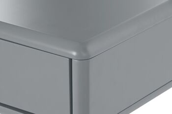 BUREAU MDF PU 120X60X75 GRIS MB209009 4