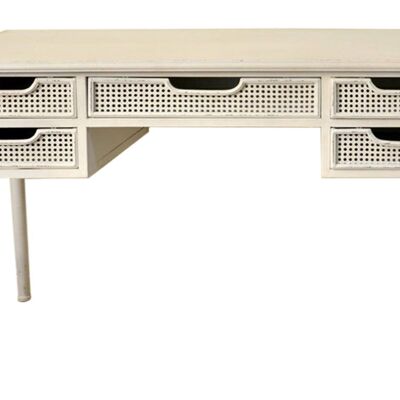 METAL DESK 122X50X76 WHITE MB212462