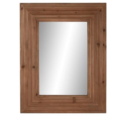 Fir Mirror 104X9X135 Brown MB212219