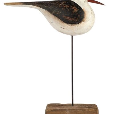 Seagull on a wooden base 29 cm VE 4