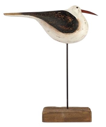 Mouette sur socle en bois 29 cm VE 4