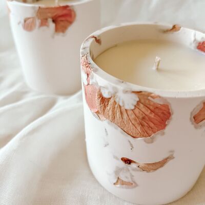 Flower pot candle - Fig