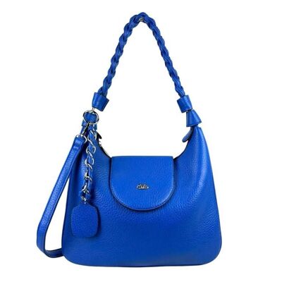 Large Synthetic Shoulder Bag with Long Handle for Women