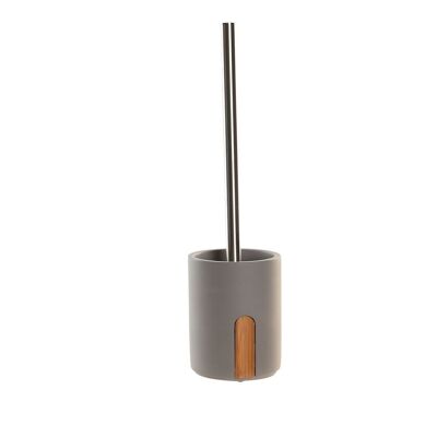 SUPPORT WC BAMBOU CIMENT 9,5X9,5X36,5 GRIS MAT PB203617