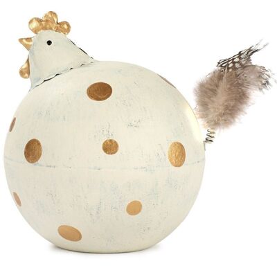 Chicken with dots 14 cm VE 4