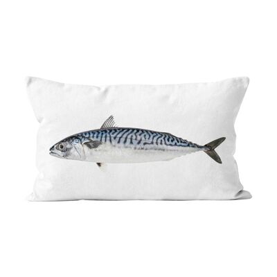 Cuscino decorativo pesce in velluto 40x67 cm