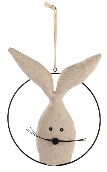 Lapin en bague ø 20 cm VE 12