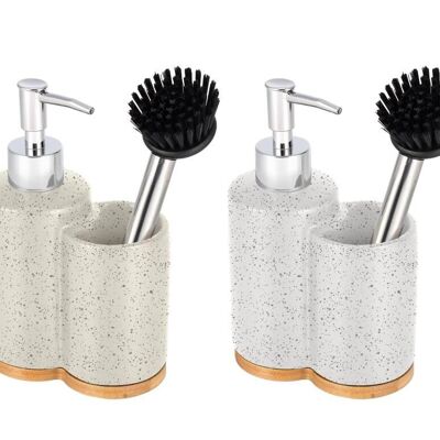 DISTRIBUTEUR DOLOMITE 11,5X6,5X18,5 BROSSE 2 SURT. PC212160