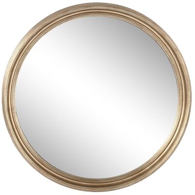 WOODEN MIRROR MIRROR 103X8.5X103 GOLD ES209913