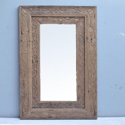RECYCLED WOOD MIRROR 160X5X97 MB212642
