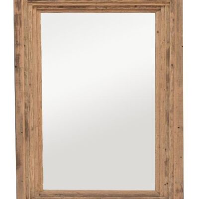 RECYCLED WOOD MIRROR 89X10X149 MB212644
