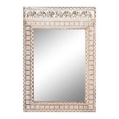 Specchio Maniglia Specchio 83X4X121 Elefante Bianco ES208887