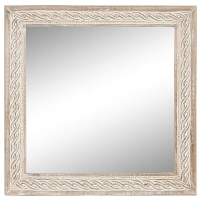 Spiegelgriffspiegel 92X6X92 Weiß MB208886