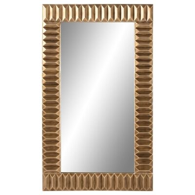 Miroir en métal 73,5x4x124 doré MB212229