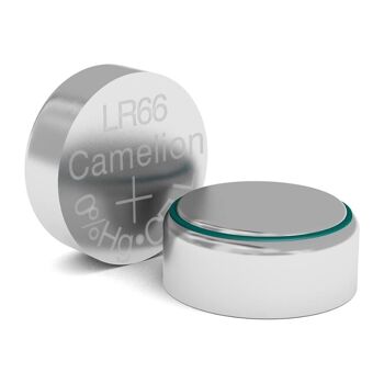 SHOP-STORY - CAMAG4 : Pack de 10 Piles Camelion Alcaline AG4 / LR66 / LR626 / 377 / 1,5V 2