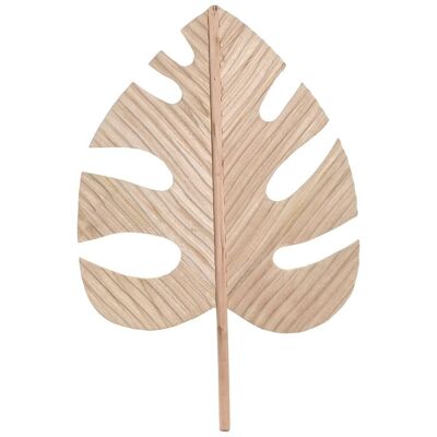 Decoracion Paulownia 38,5X2,3X59 Hoja Natural DH212115