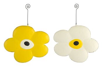 Pendentif fleur 2 cul.16 cm UE 12