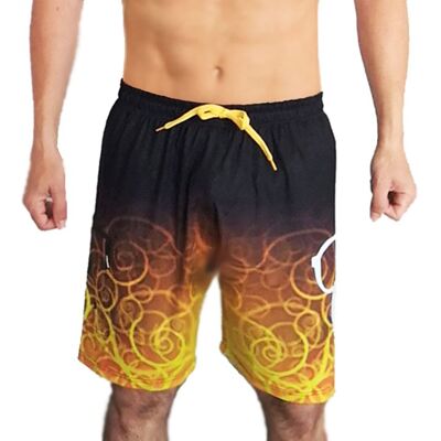 Maillot de bain jaune dégradé (Homme / Ado)