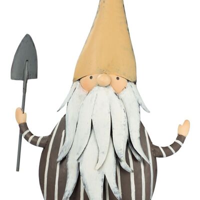 Garden gnome with shovel 58 cm VE 2
