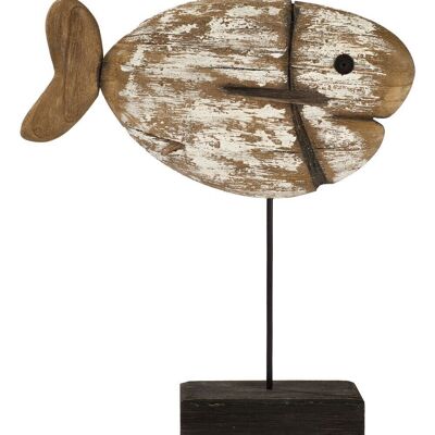 Fish on a wooden base 38 cm PU 2