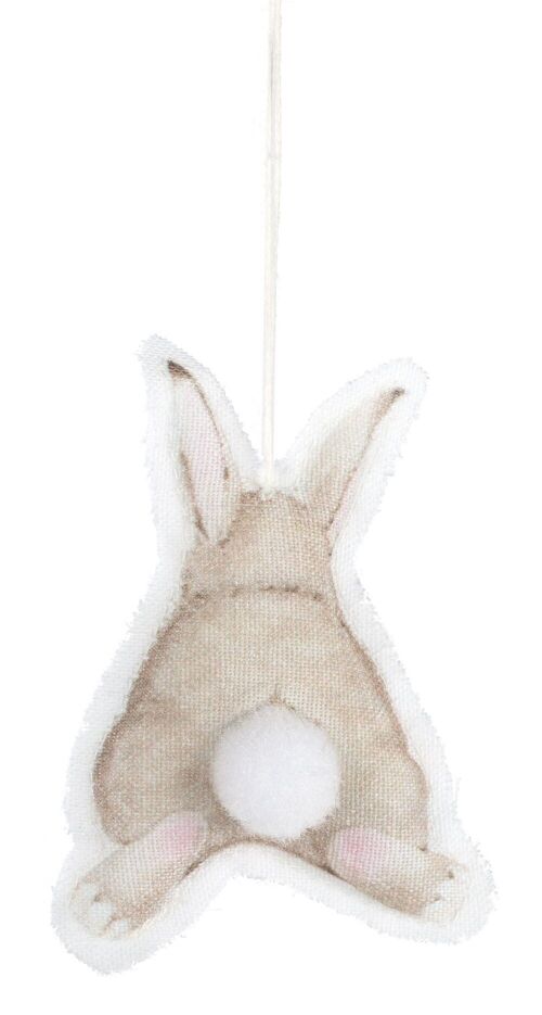 Anhänger Hase in Blisterverpackung 8 cm VE 36