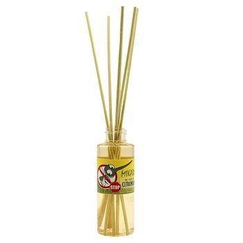 Mikado format 100ml-RÉPULSIF MOUSTIQUE. Essence de citronnelle. 2