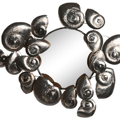 METAL MIRROR 95X10X80 NAUTILUS SILVER DP211310