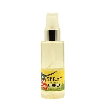 Spray désodorisant anti-moustique à la citronnelle. Utilisation facile et efficacité. 1
