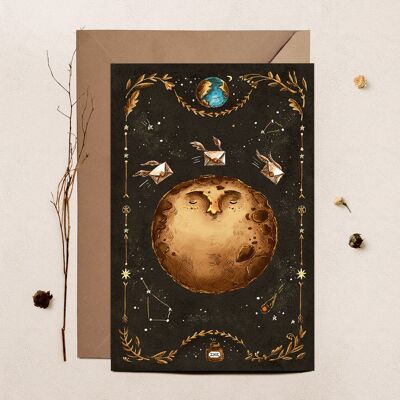 Carte Postale Lune