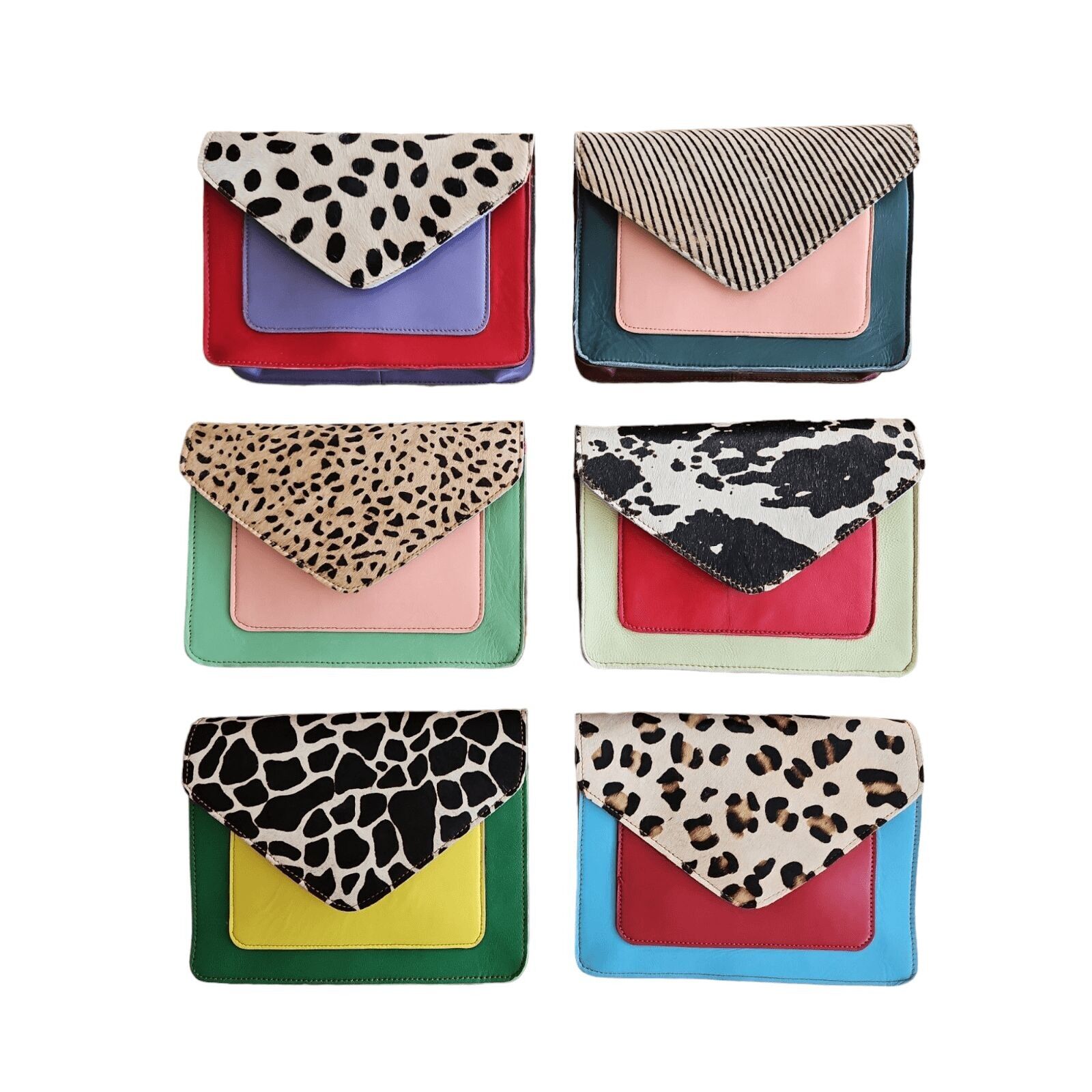 Bolso piel animal print Luna