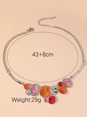 COLLIER CHAINE ACIER INOXYDABLE 24PECC009 5