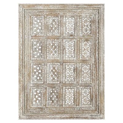 WALL DECORATION 135X9X100 HAND CARVED DECAPE DP208673