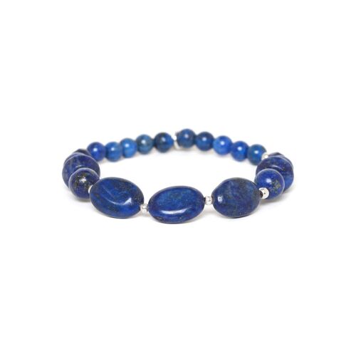 INDIGO  bracelet extensible Lapis