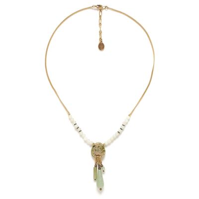 PAPYRUS fine necklace with 3 tassels