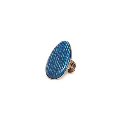 LINAPACAN blue adjustable ring