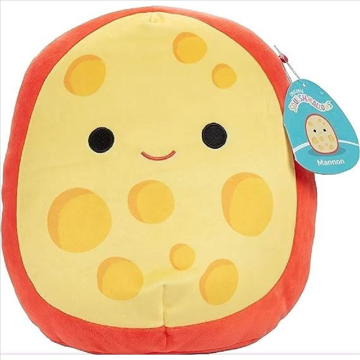 Mannon il Formaggio Gouda 30 cm - Peluche Squishmallows Originale