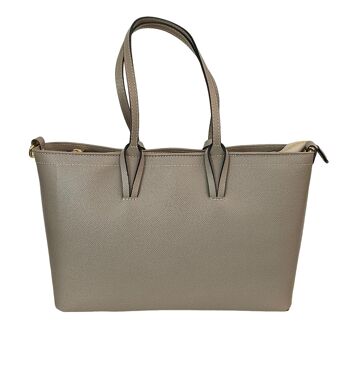 ÉLÉGANT SAC HOBO/TOTE EN CUIR, SEMI-STRUCTURÉ AVEC LONGUES POIGNÉES CONFORTABLES - B592 VITTORIA FLAT 1